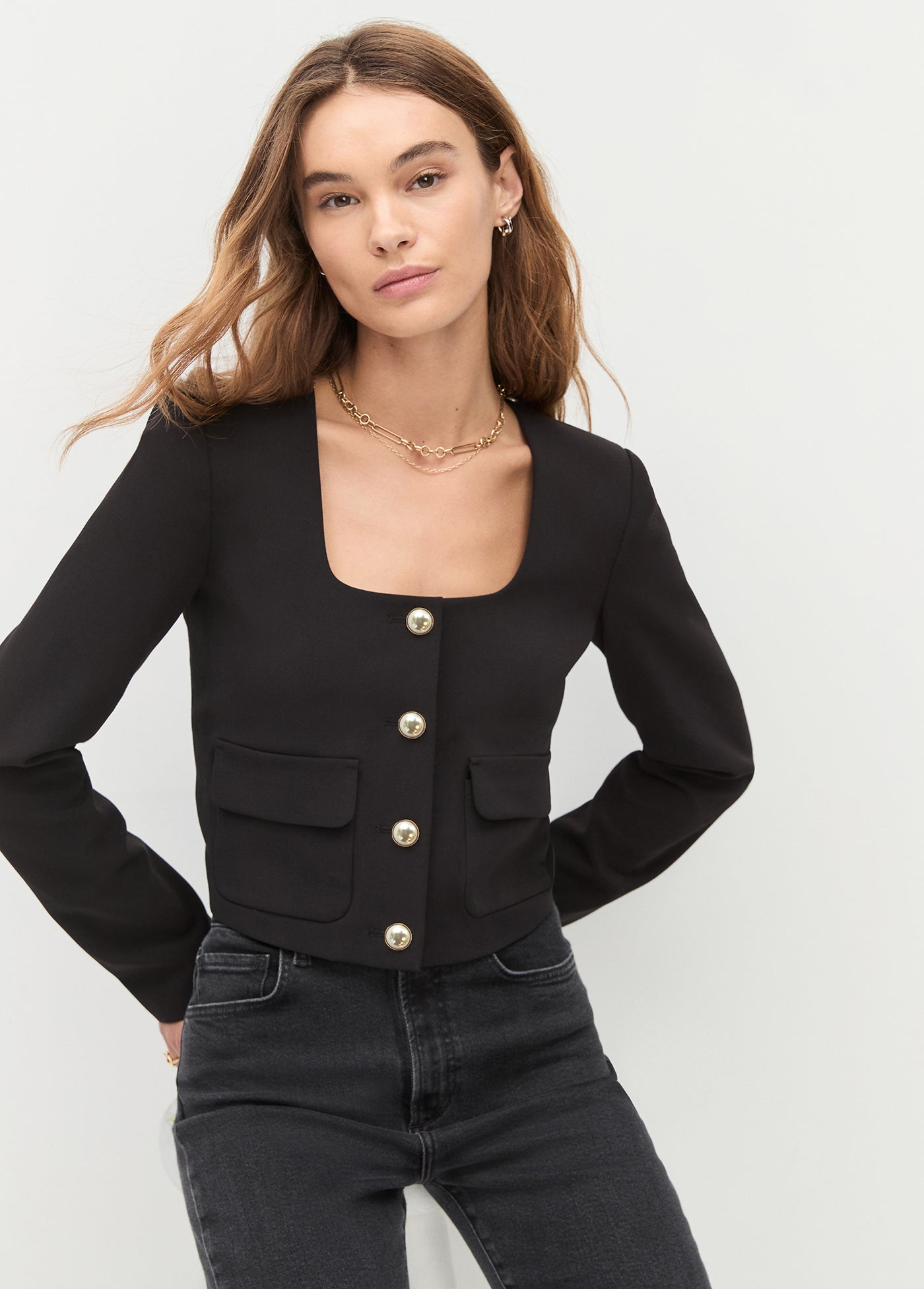 Favorite Daughter The Laura Crop Jacket