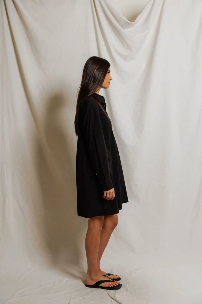 Perfect White Tee Felicia Poplin Dress