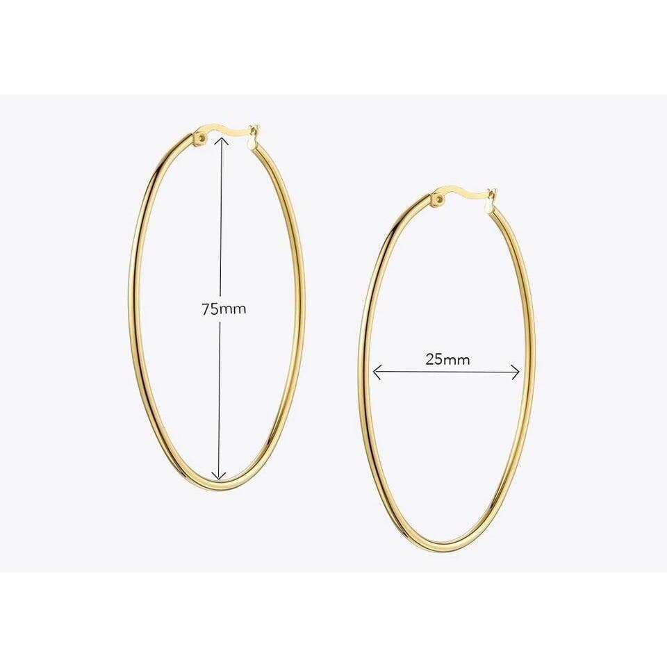Sahria Hula Oval Hoops