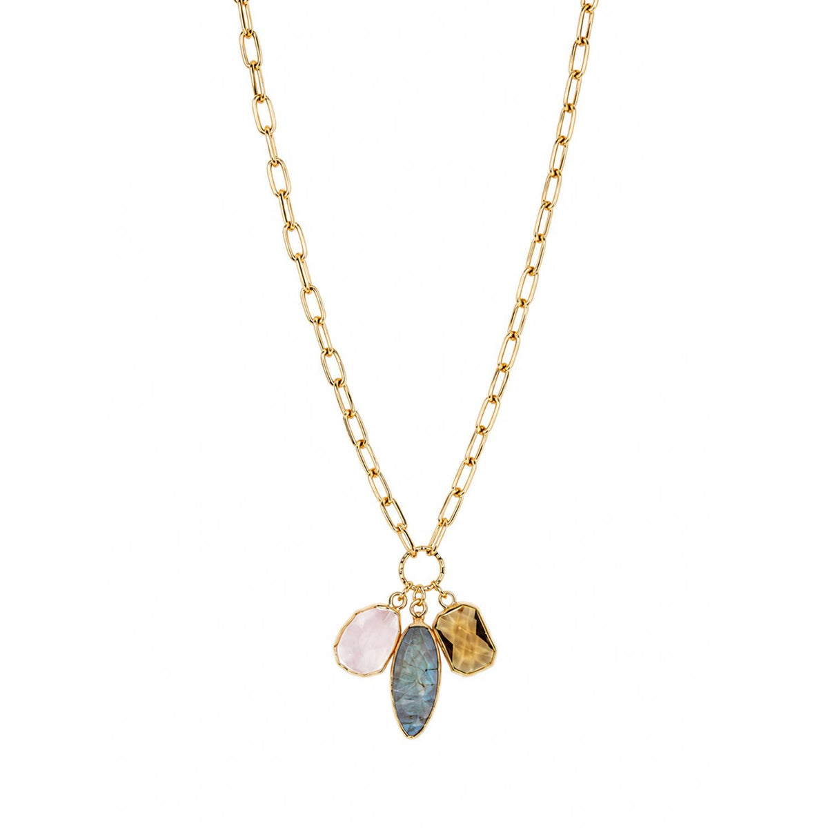 Marlyn Schiff Edie 3 Charm Necklace 4441N