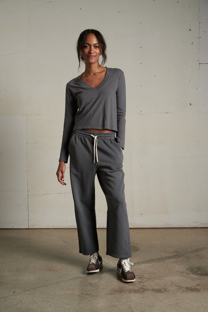 Perfect White Tee Fiona Recycled Cotton V Neck Tee