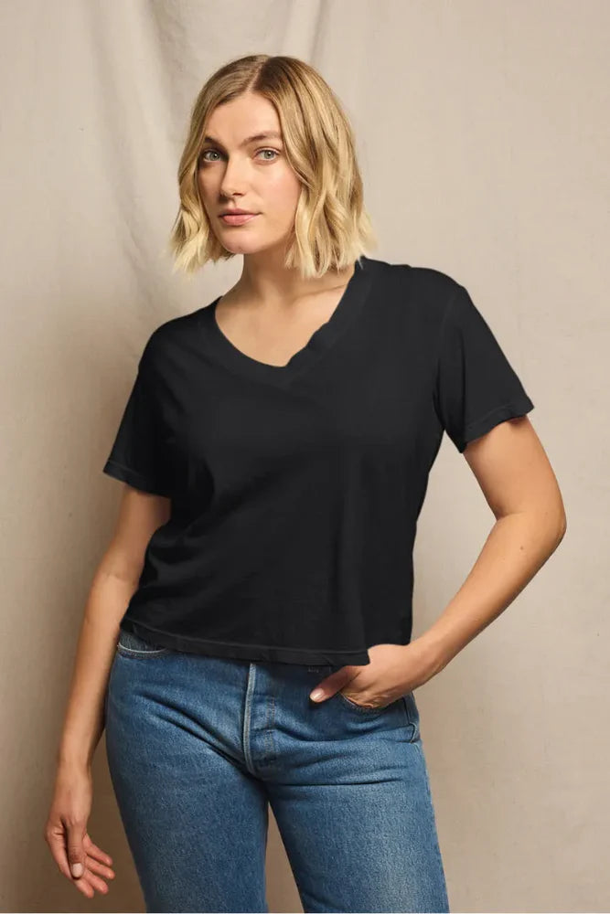 Perfect White Tee Hendrix V-Neck Tee Shirt
