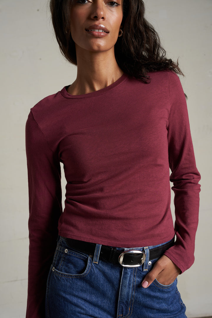 Perfect White Tee Jamie Recycled Cotton Crew Tee