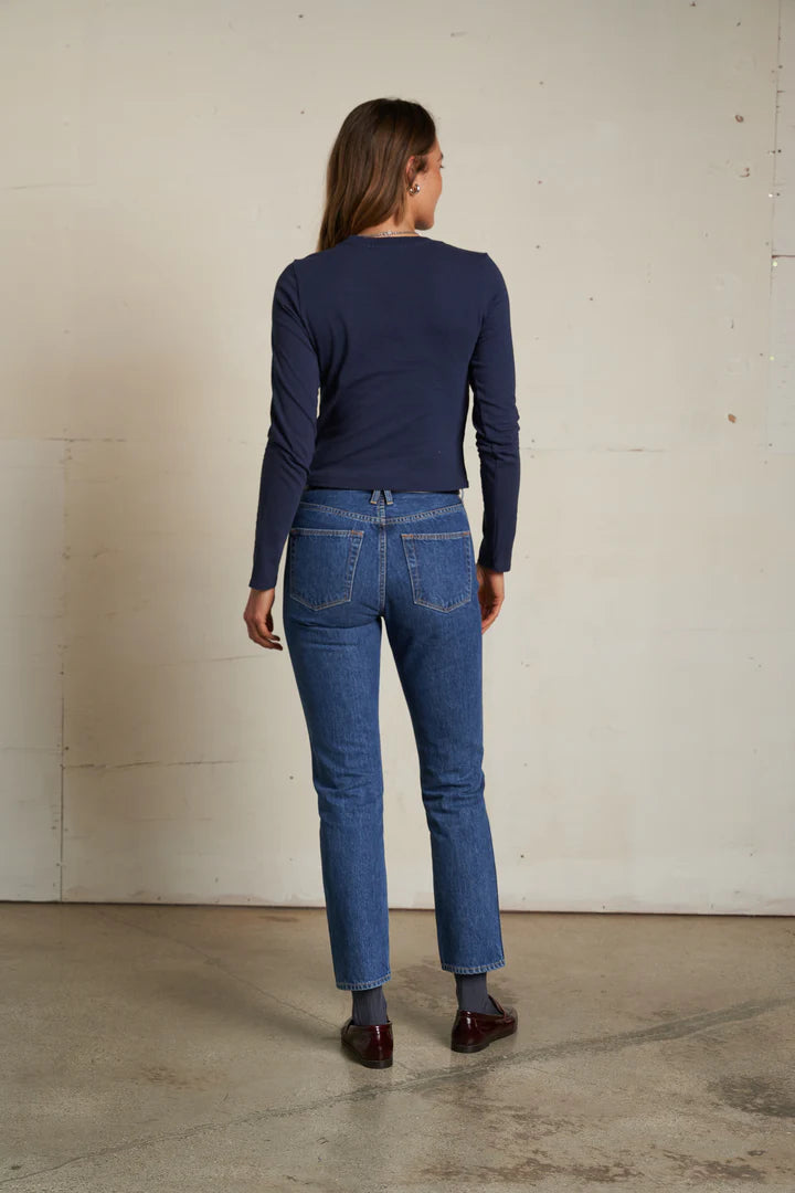 Perfect White Tee Jamie Recycled Cotton Crew Tee