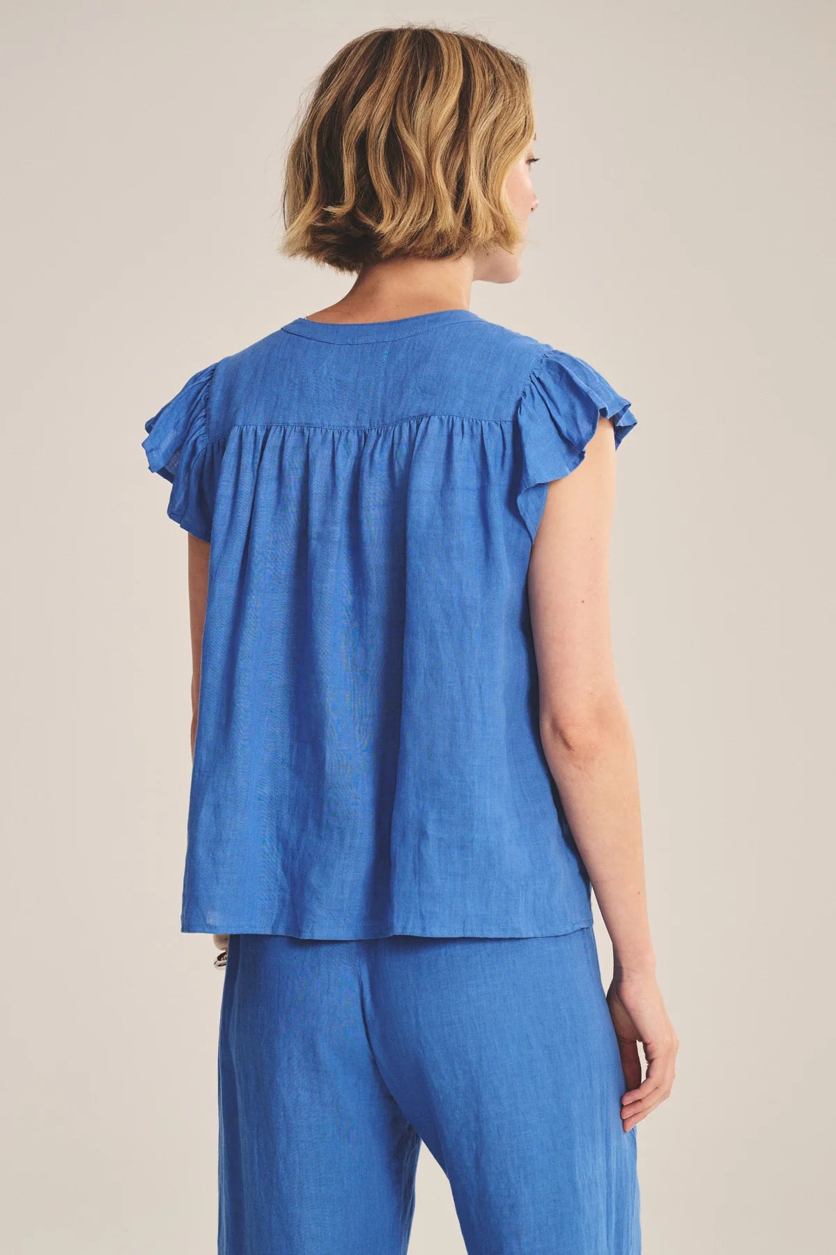 Velvet Janey Linen Top