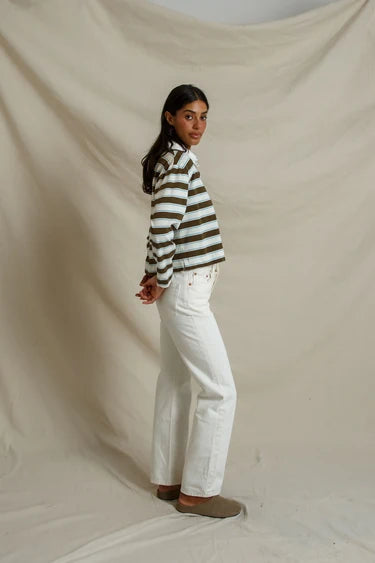 Perfect White Tee Kaya Collared Long Sleeve *trunk show
