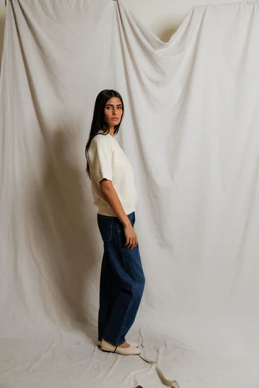 Perfect White Tee Ziggy Short Sleeve Sweatshirt