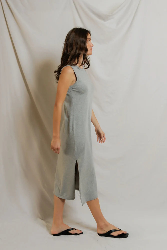 Perfect White Tee Lanell Tank Dress