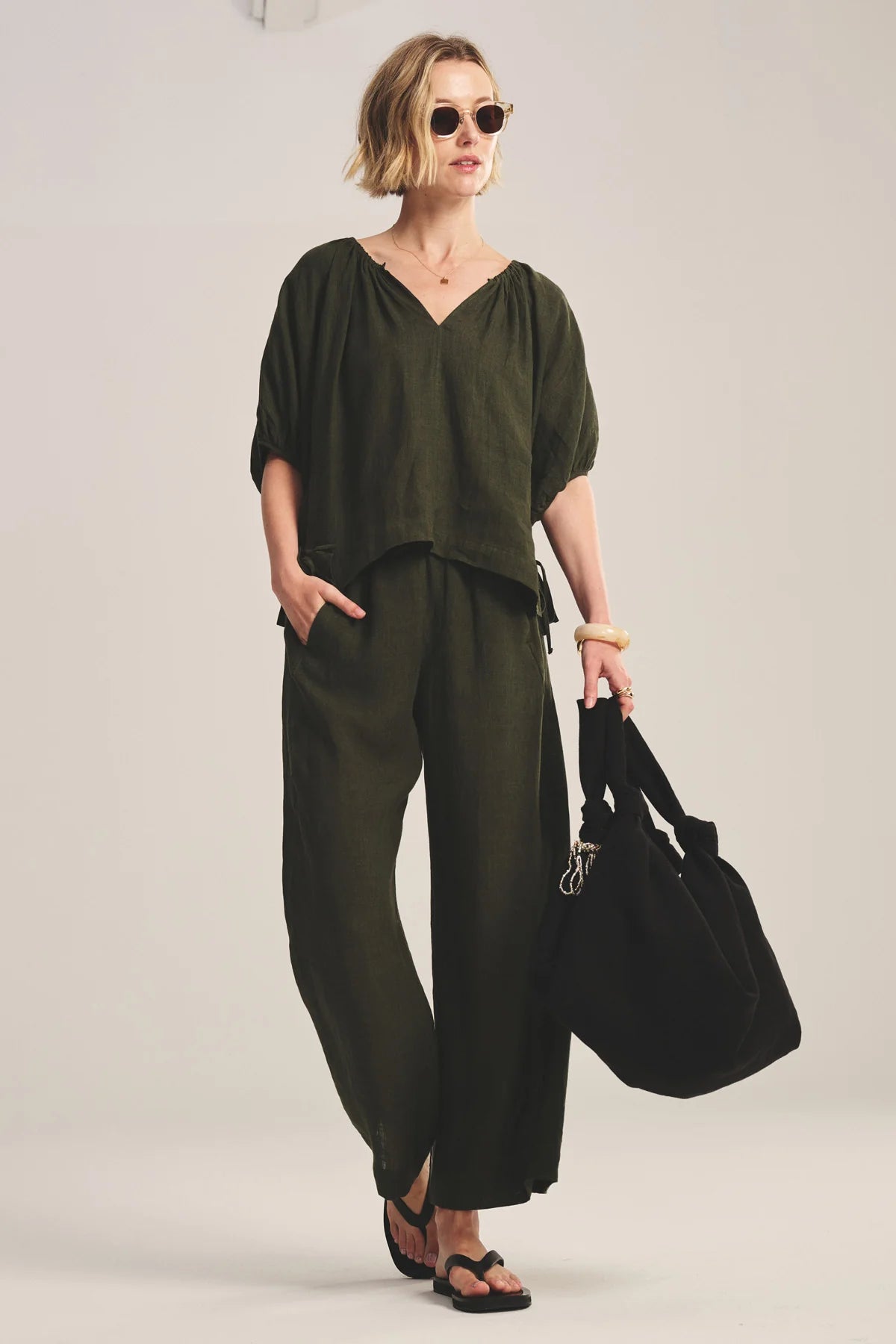 Velvet Lola Linen Pants