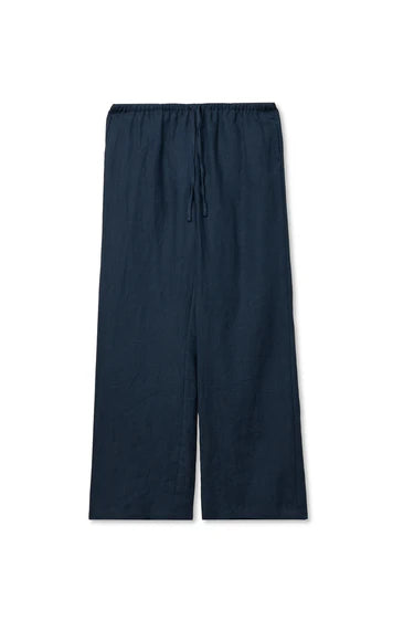 Perfect White Tee Lorana Linen Drawstring Pants