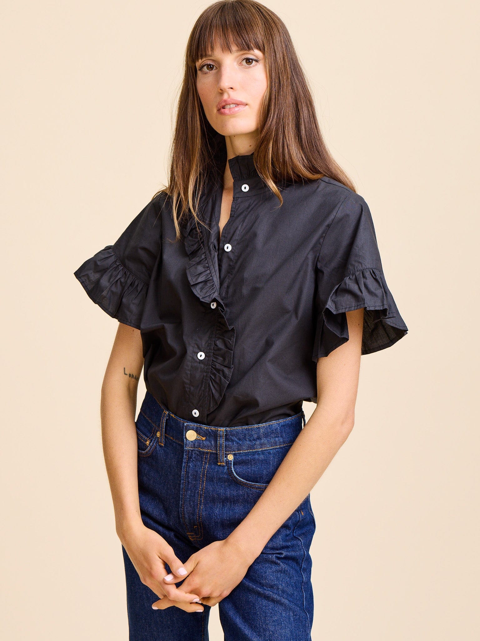 Mille Vanessa Top Black VNSA521