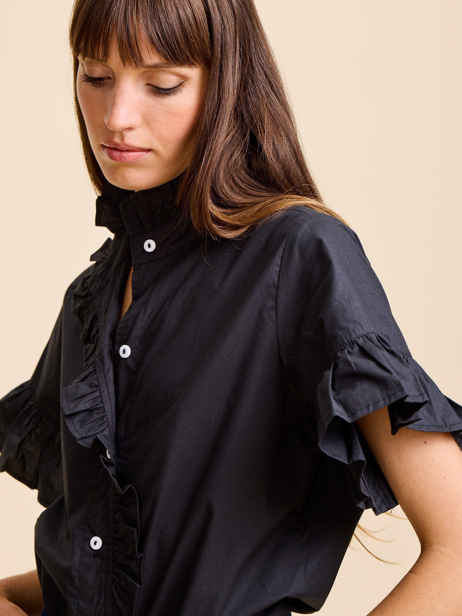 Mille Vanessa Top Black VNSA521