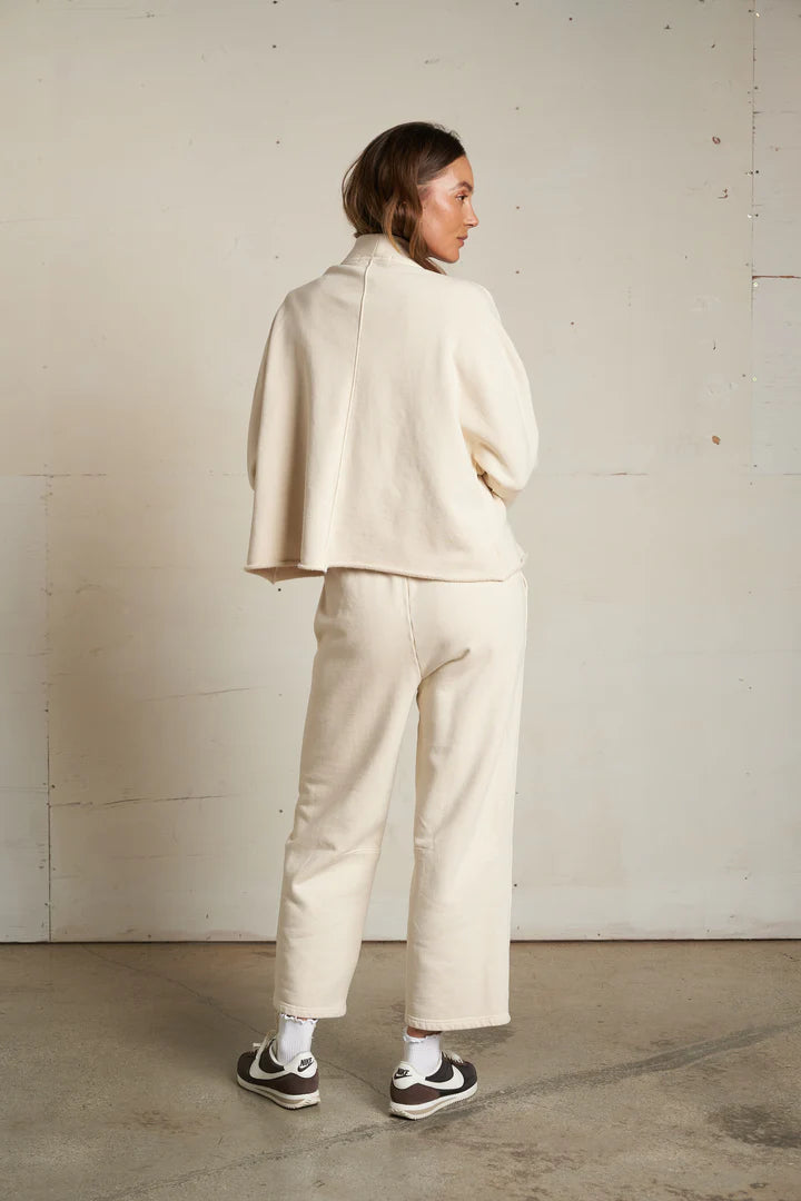 Perfect White Tee Olivia Fleece Open Cardigan