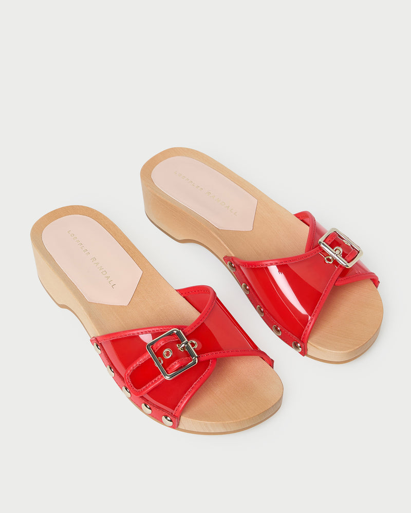 Loeffler Randal Paulie PVC Clog Sandal