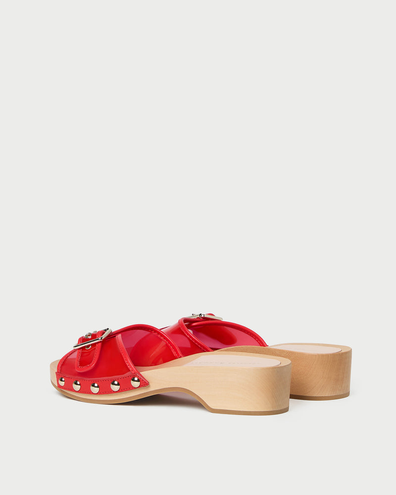 Loeffler Randal Paulie PVC Clog Sandal