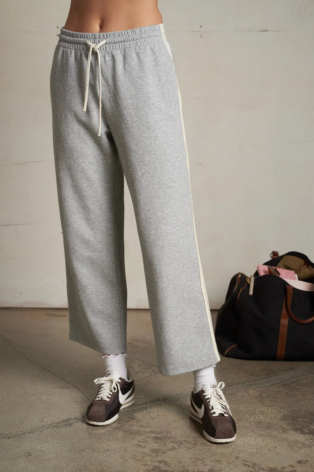 Perfect White Tee Claud - Heather Grey