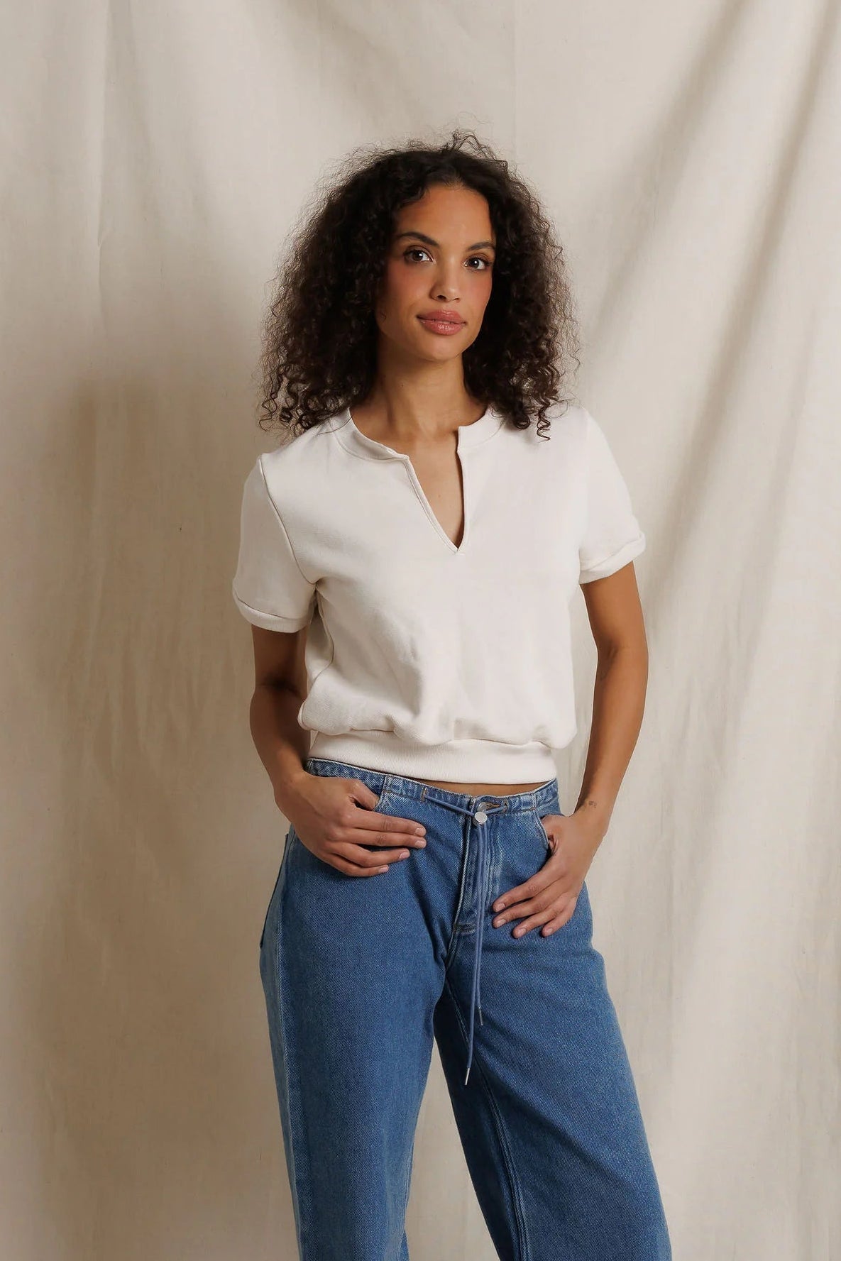 Perfect White Tee Cleo - Sugar