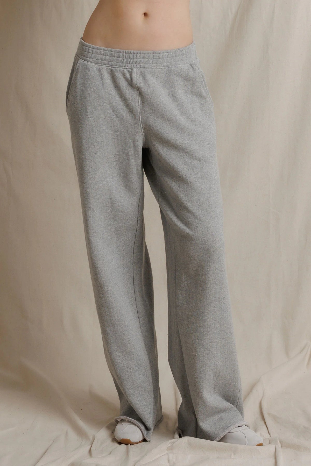 Perfect White Tee Leni - Heather Grey