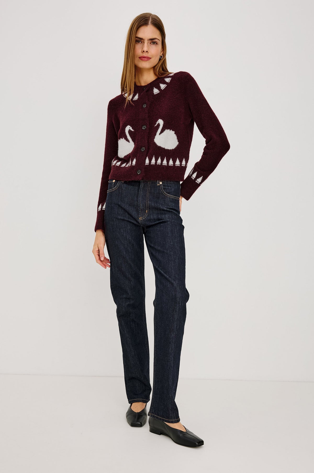 Rails Millie Cardigan - Swans