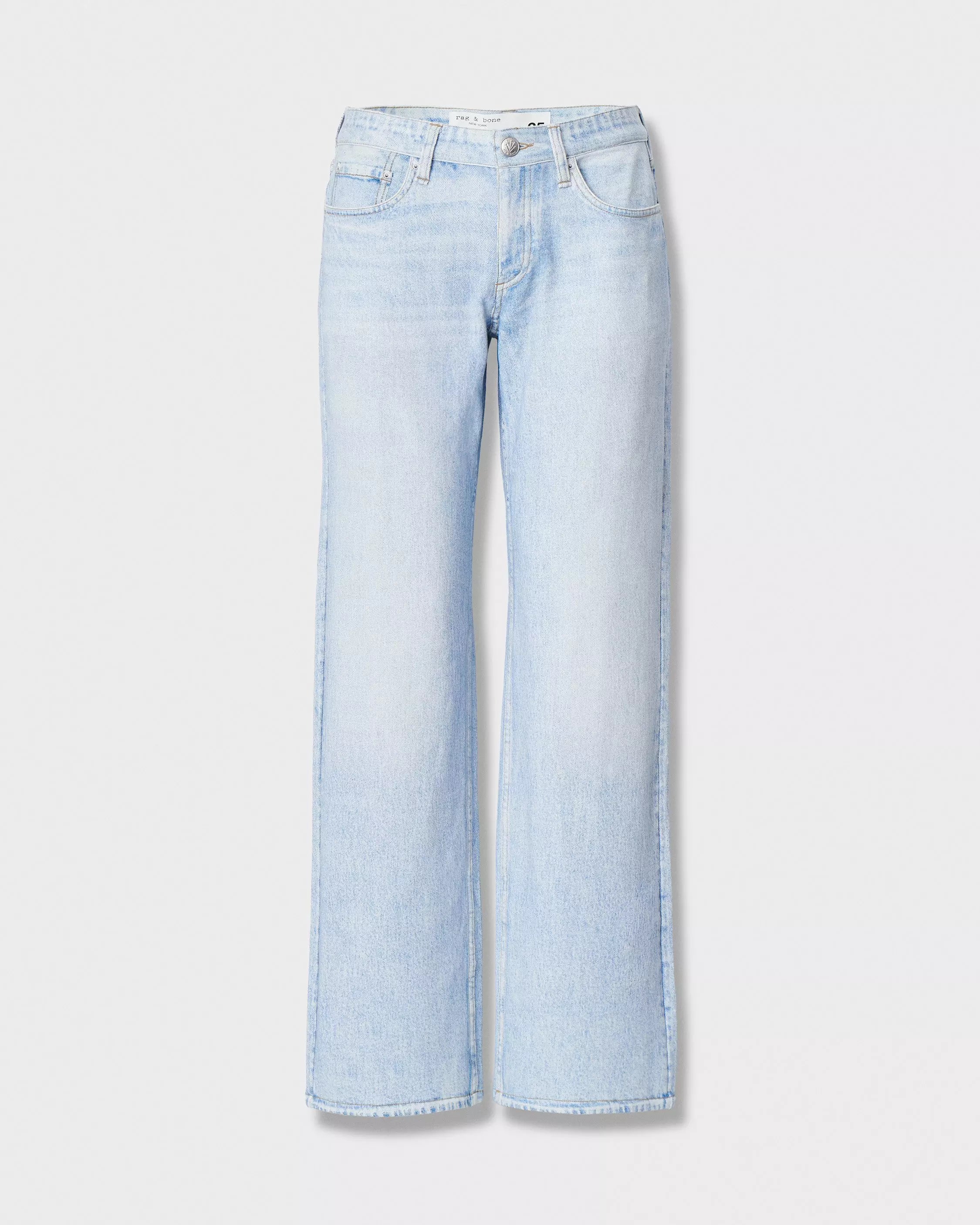 Rag & Bone Miramar Saige Relaxed Straight Jeans