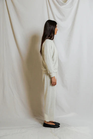 Perfect White Tee Eliana Loop Terry Capri Pant