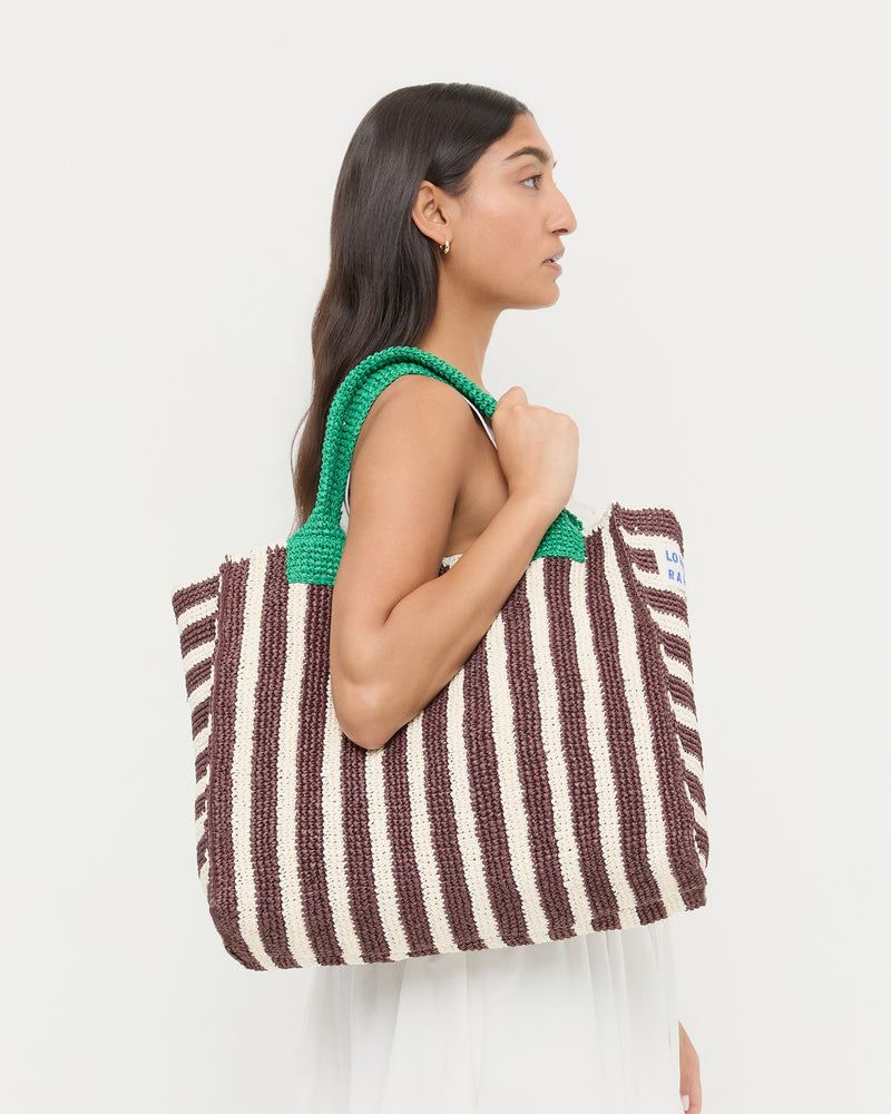 Loeffler Randall Sol Crochet Beach Tote