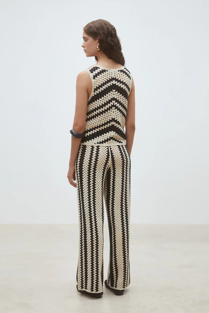 SUNCOO Jequel Crochet Pant