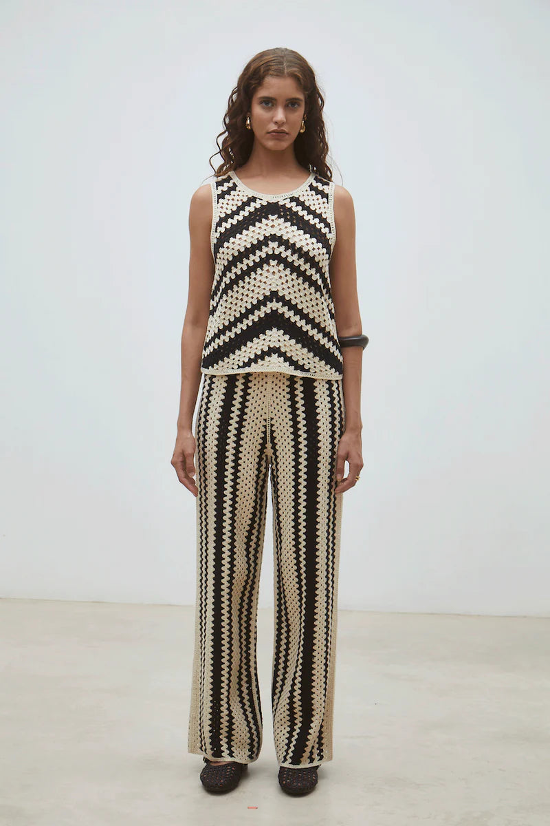 SUNCOO Jequel Crochet Pant