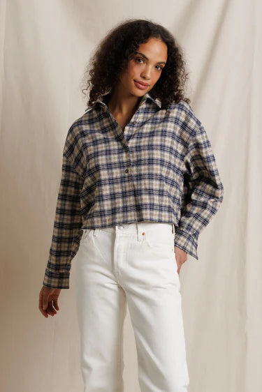 Perfect White Tee Tate Long Sleeve Button Down Shirt