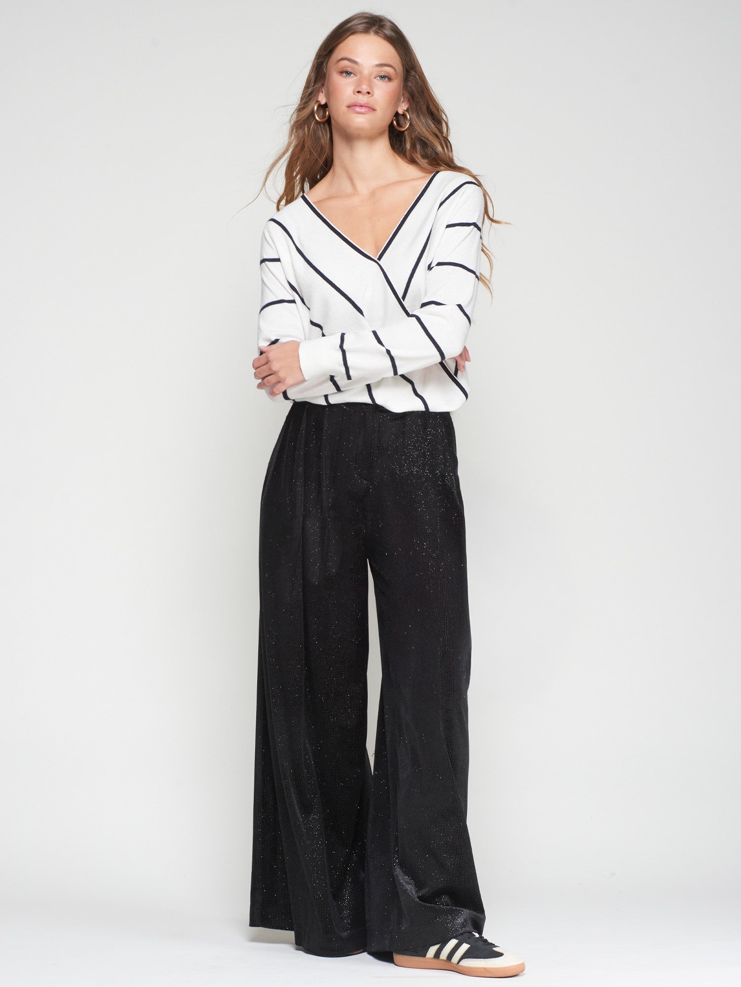 Vilagallo Palazzo Trouser 32654