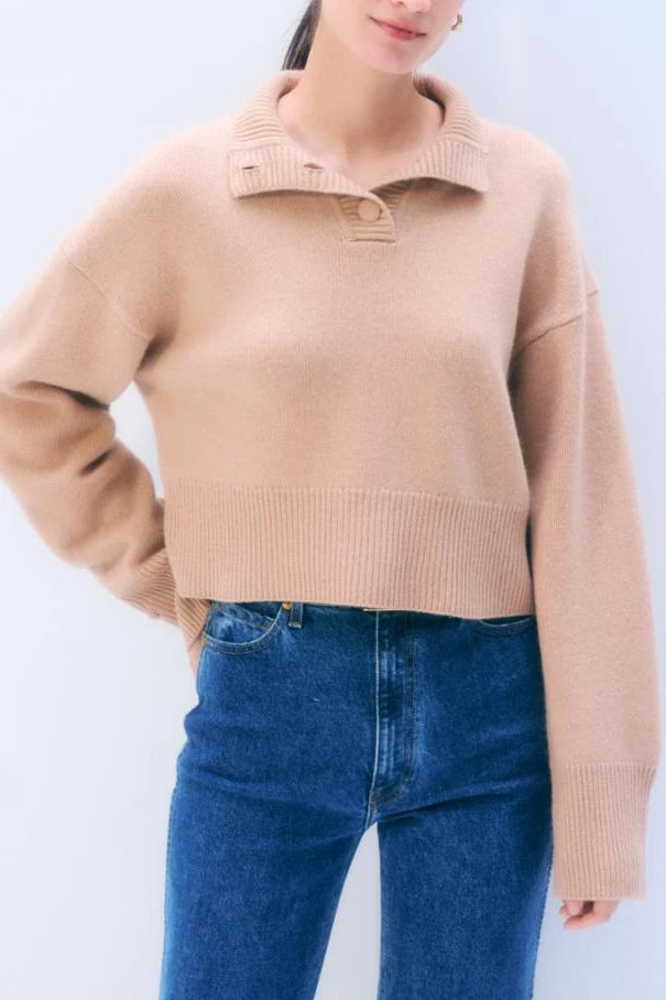 White + Warren Cashmere Blend High Neck Sweater 21864