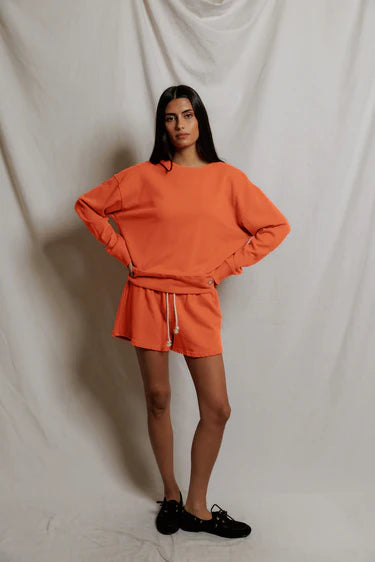 Perfect White Tee Layla French Terry Sweat Short