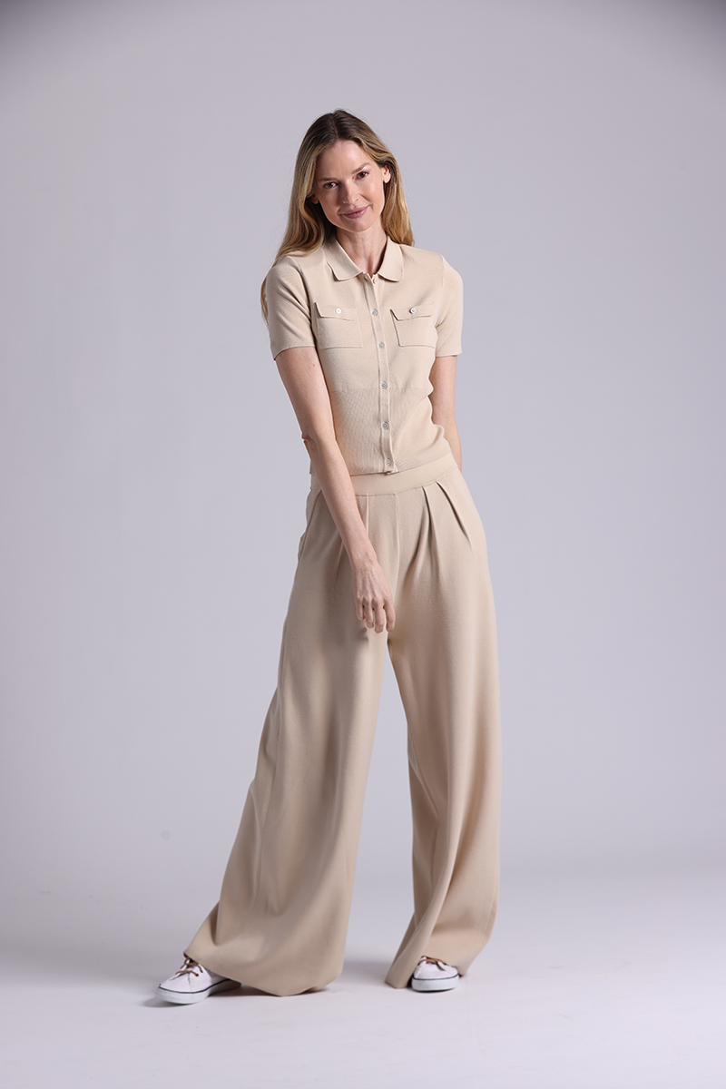 Minnie Rose Collared Shirt with Pockets 9797