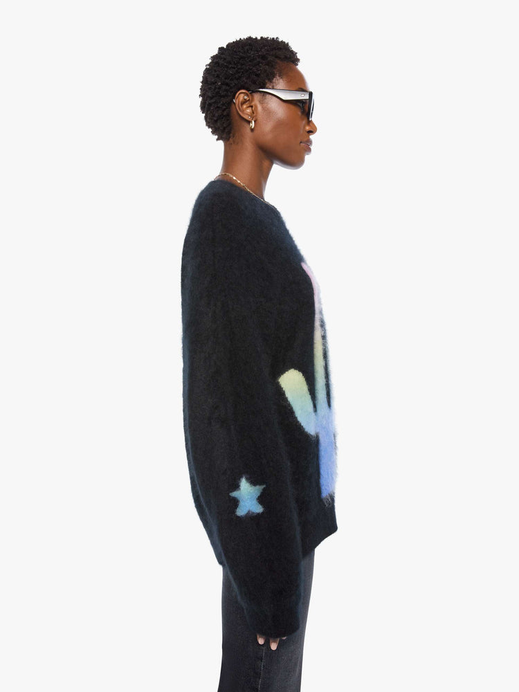 Mother The Biggie Jumper Dark Sapphire side