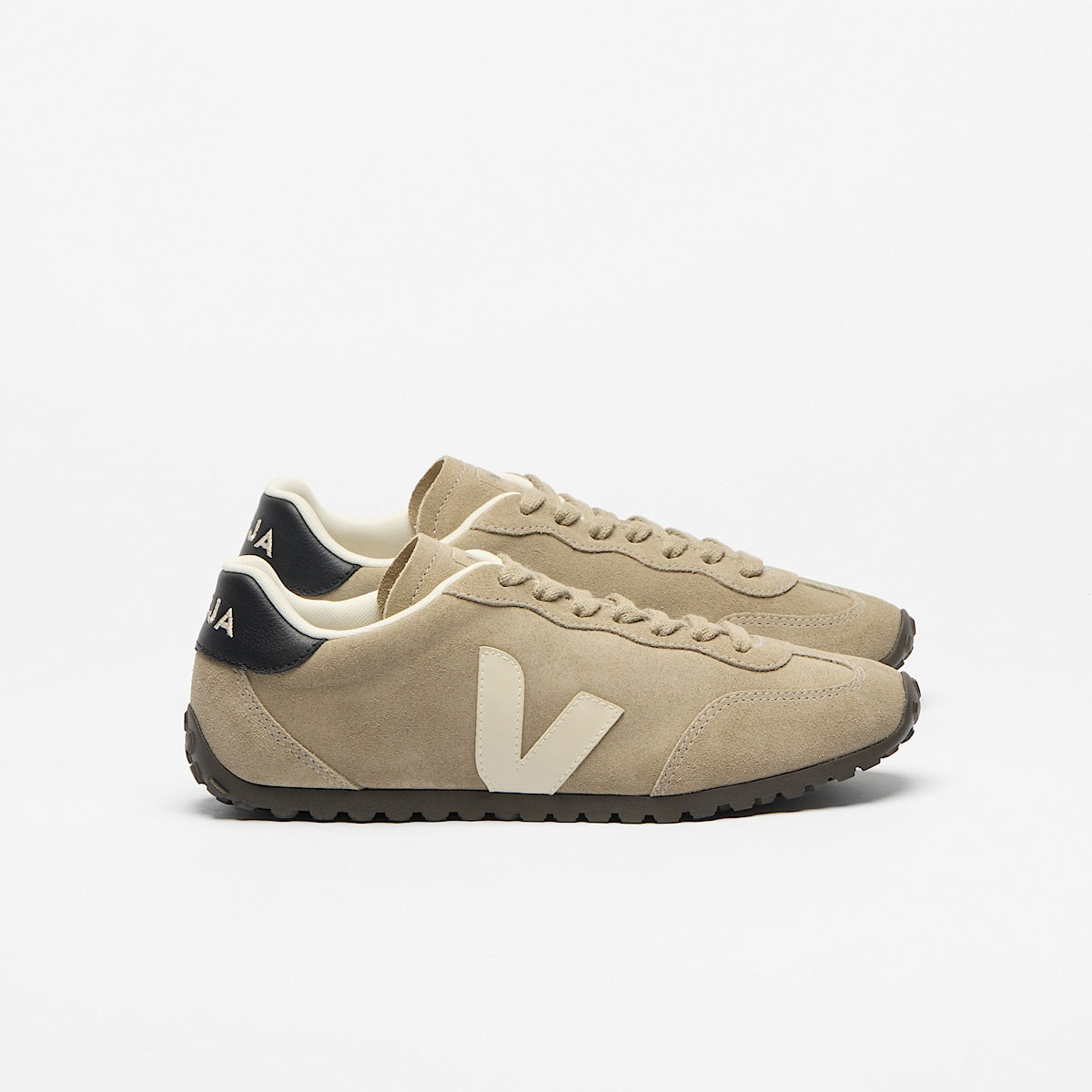 Veja GT Suede Taupe Pierre lateral view