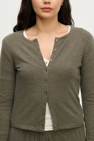 Velvet Raya Button Front Top