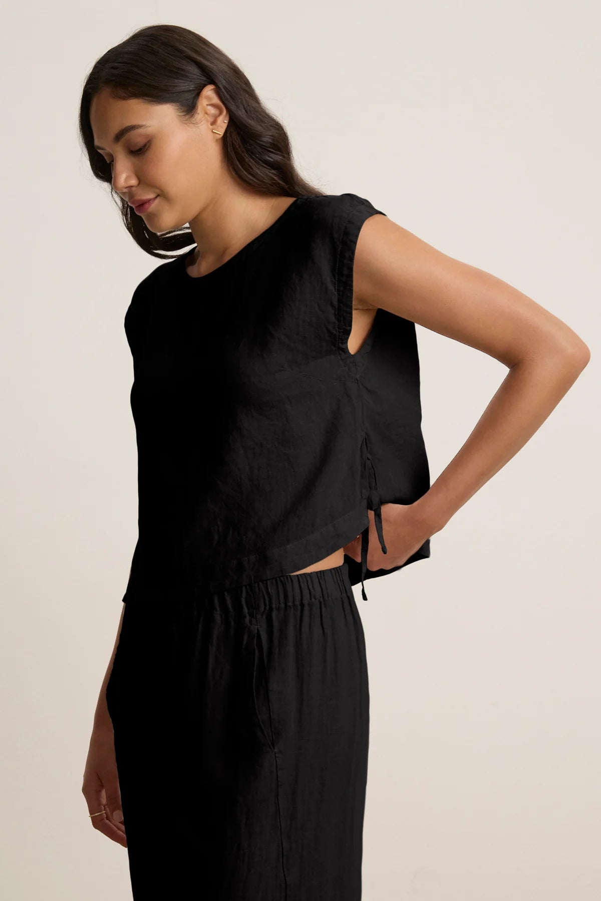 Velvet Tavia Linen Tank Top