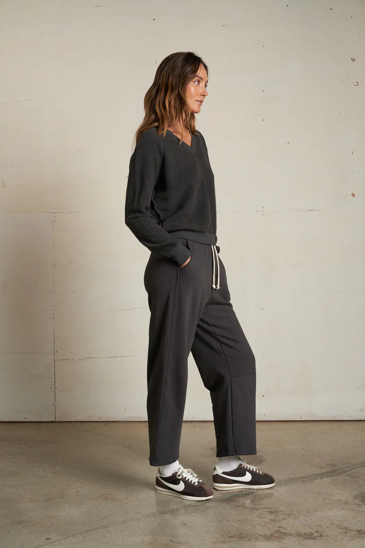 Perfect White Tee Fallon Fleece Barrel Sweatpant