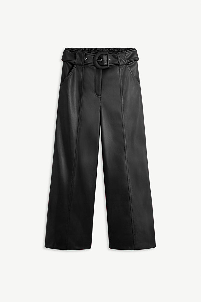 SUNCOO Joy Leather Trouser