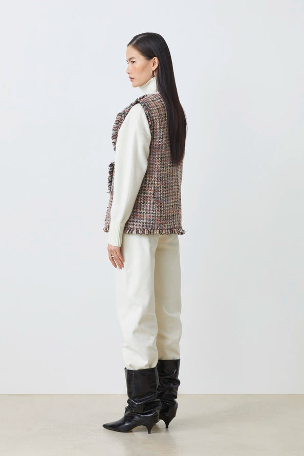 SUNCOO Divy Tweed Vest