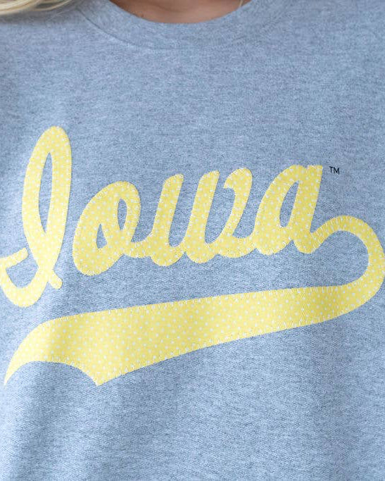 h. Flynn Polka Dot Iowa Hawkeyes Sweatshirt