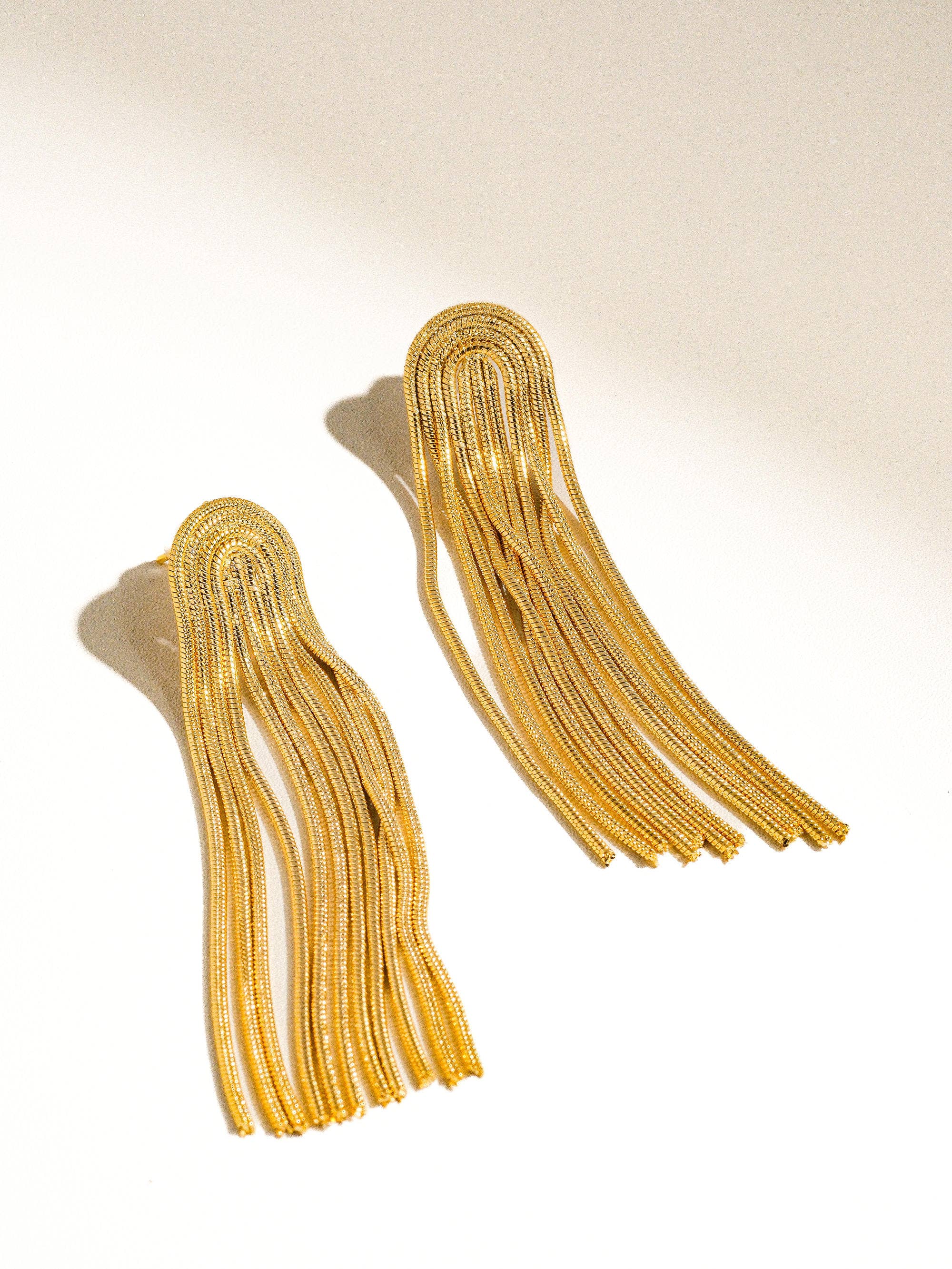 Flanerie Clarissa Non-Tarnish Dressy Tassel Earring