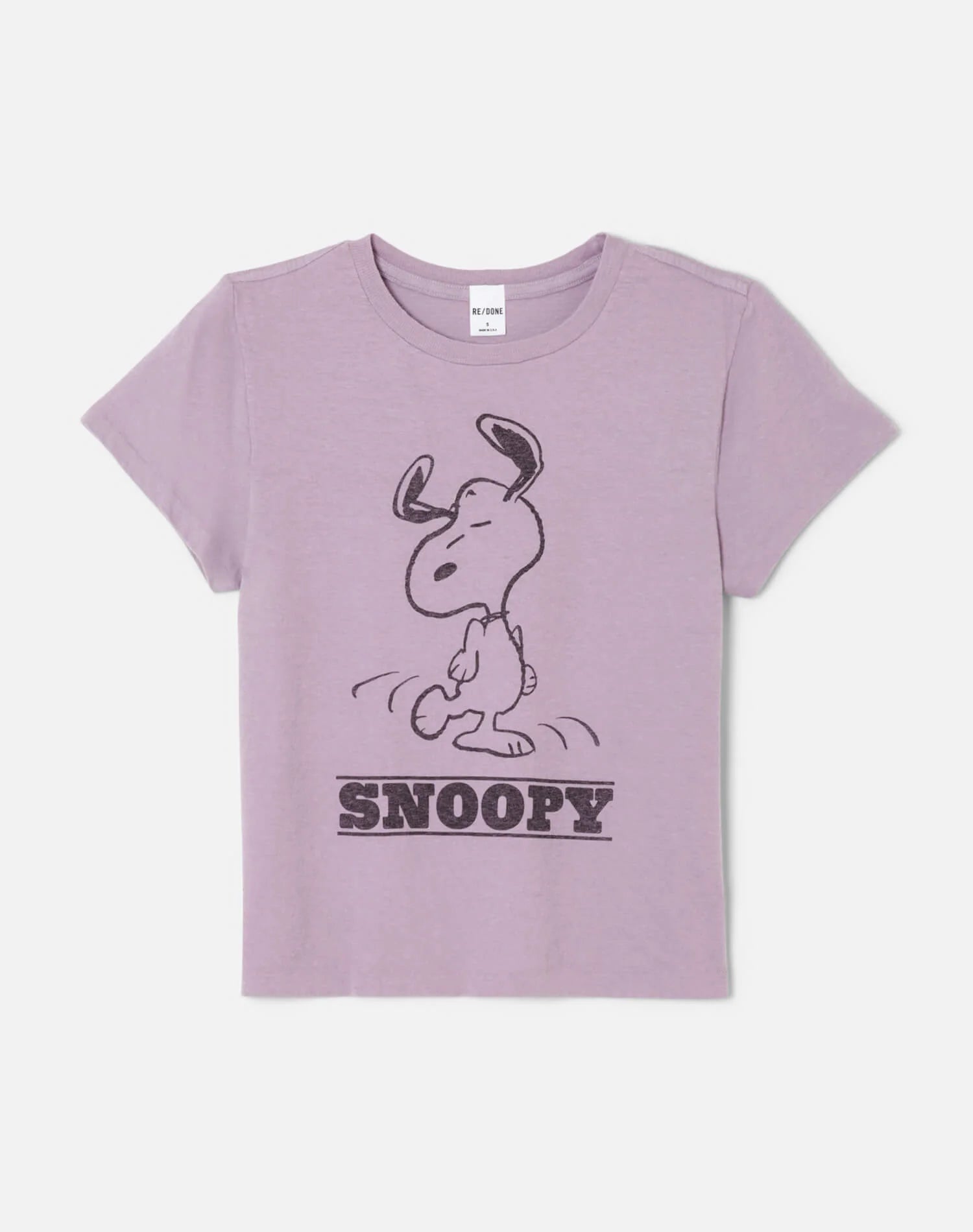 RE/DONE Classic Tee - Snoopy Dancing