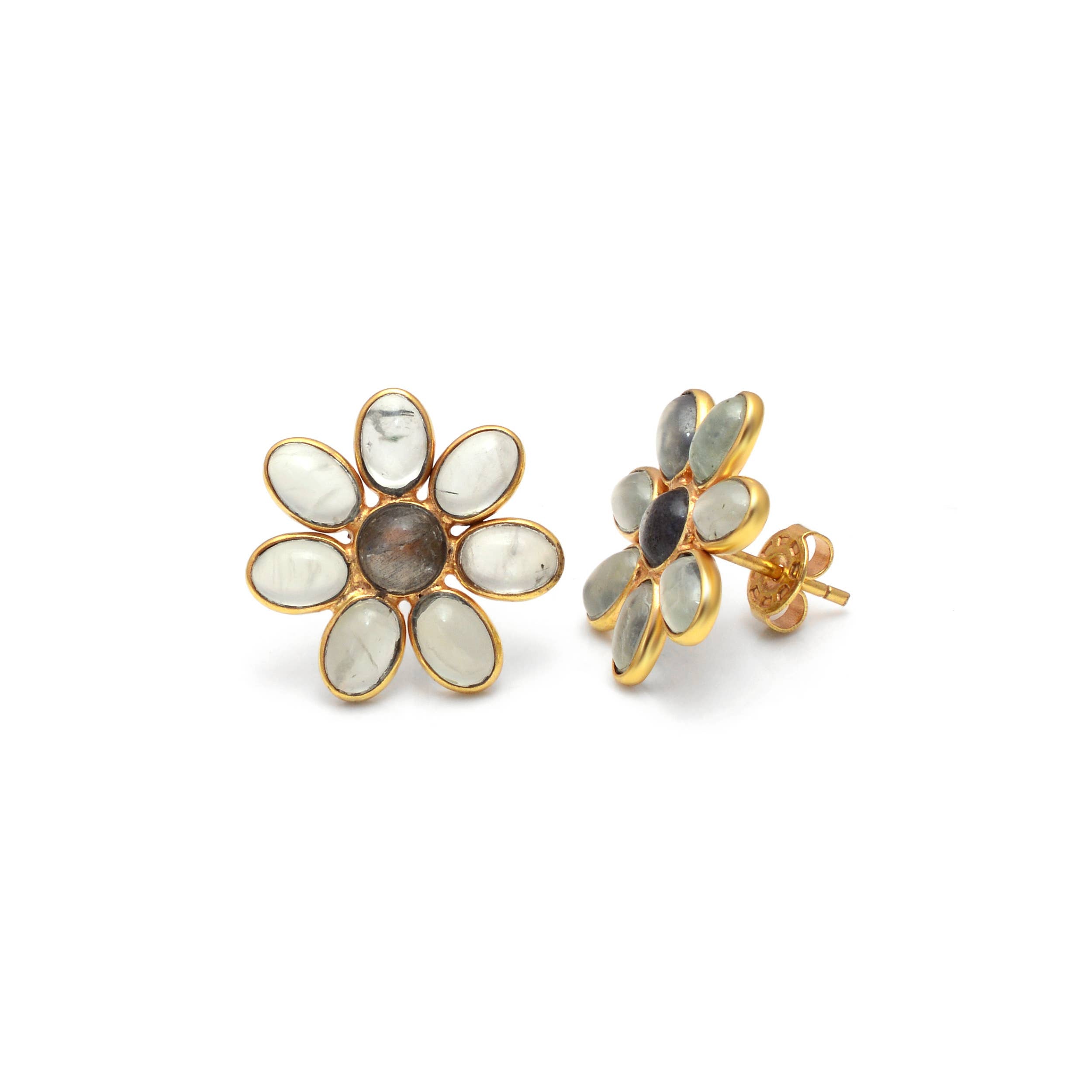 Leslie Francesca Daisy Gem Studs