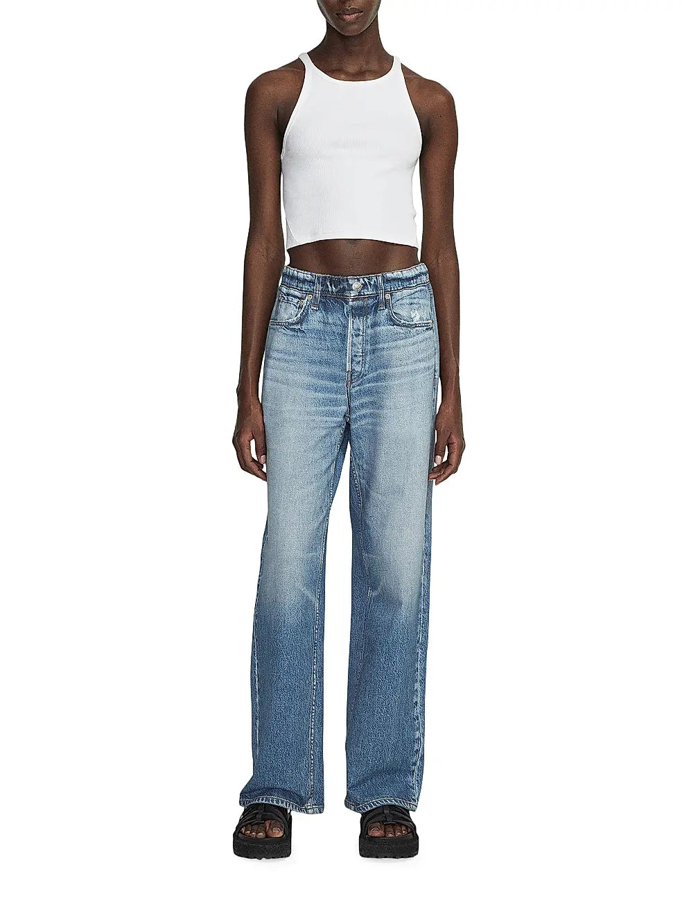 Rag & Bone Miramar Terry Wide Leg Pant