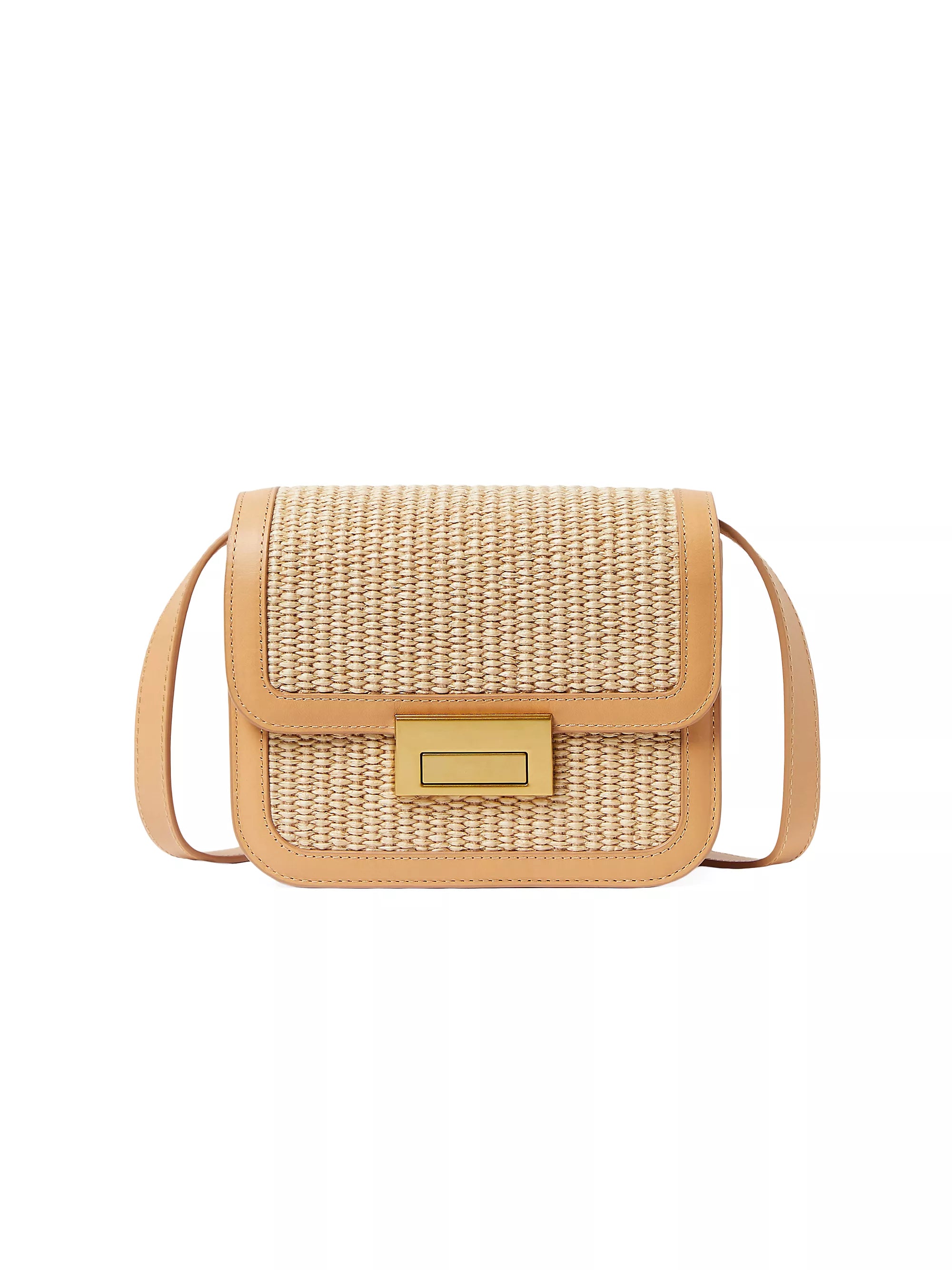 Loeffler Randall Desi Crossbody with Lock Hardware