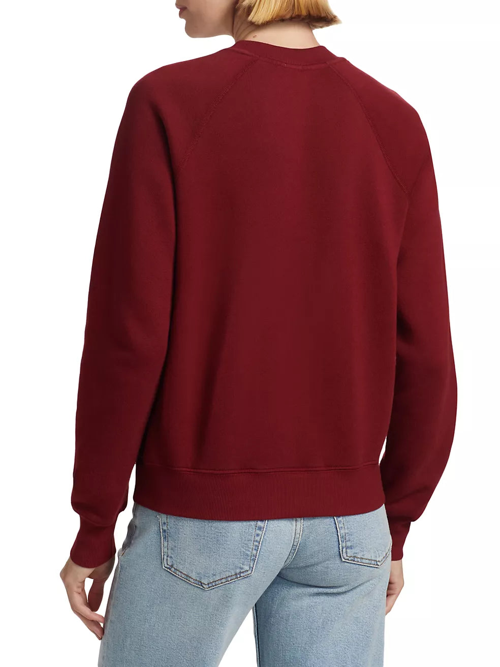 RE/DONE Classic Crewneck Sweatshirt- Currant