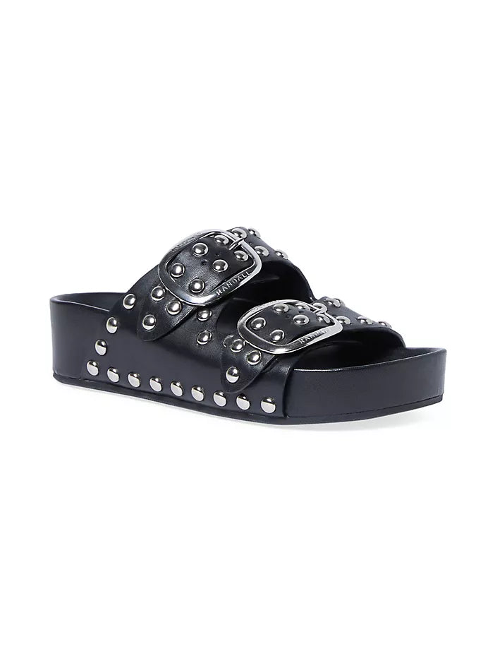 Loeffler Randall Jack Black Studded Sandal