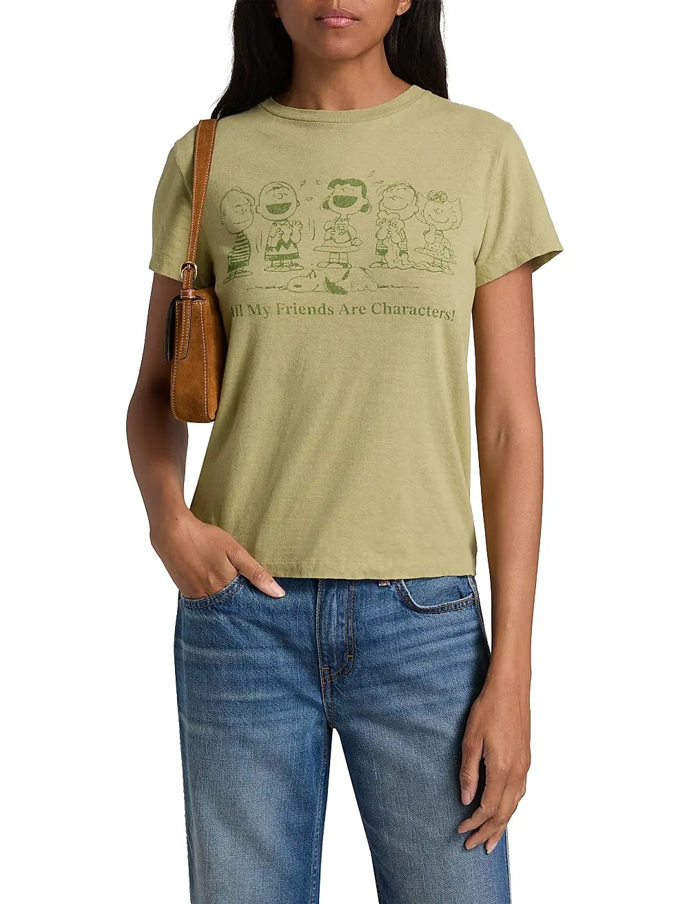 RE/DONE Classic Tee Peanuts Characters 024-02WCGT365