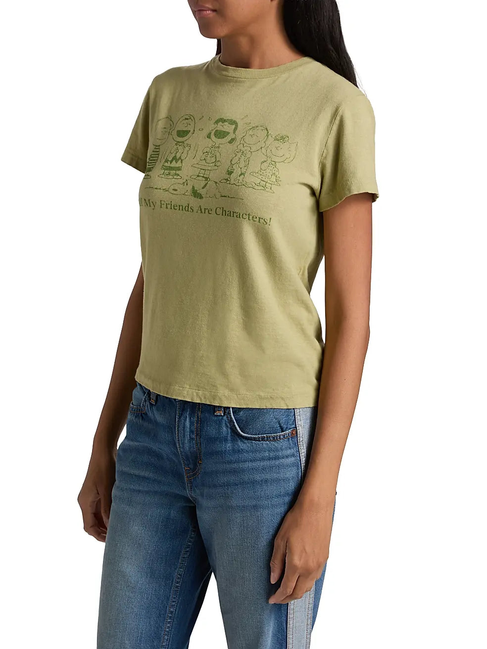 RE/DONE Classic Tee Peanuts Characters 024-02WCGT365